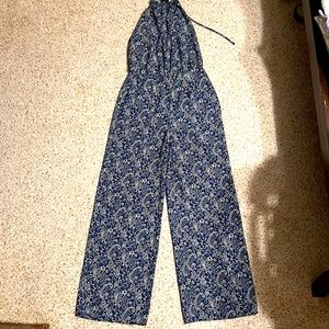 Forever 21 Blue Paisley Jumper